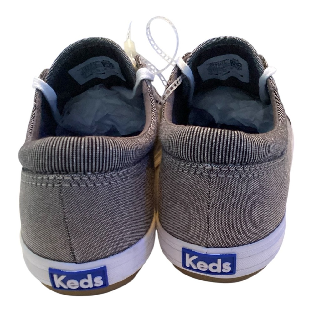 Keds Shoes Womens Sneakers Gray Lace Up Casual Comfort Round Toe Low Size 8.5 - Picture 2 of 7